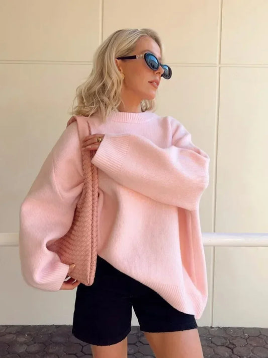 Elvie | Pink Sweater